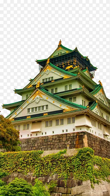 日本大阪城建筑
