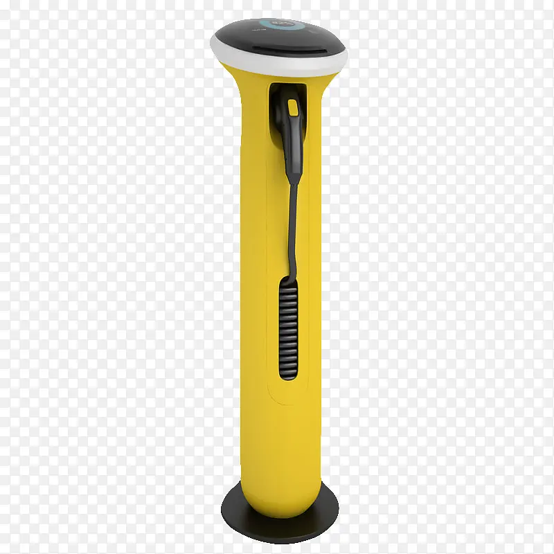 自动小型黄色电动车充电桩