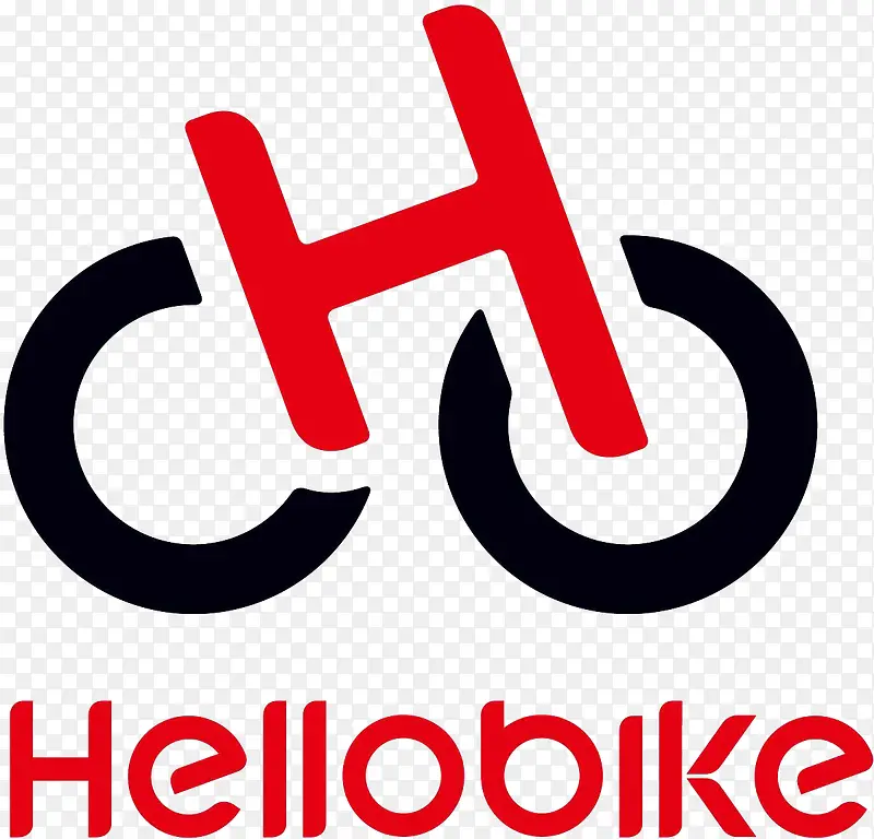 手机哈喽单车应用图标设计