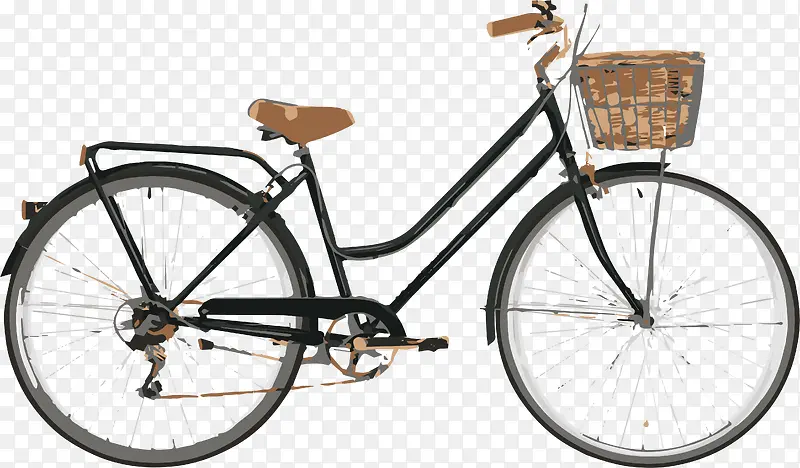 复古老式自行车