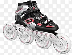 滑轮鞋 儿童溜冰车 黑色