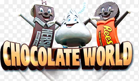 chocolate world巧克力世界卡通人物