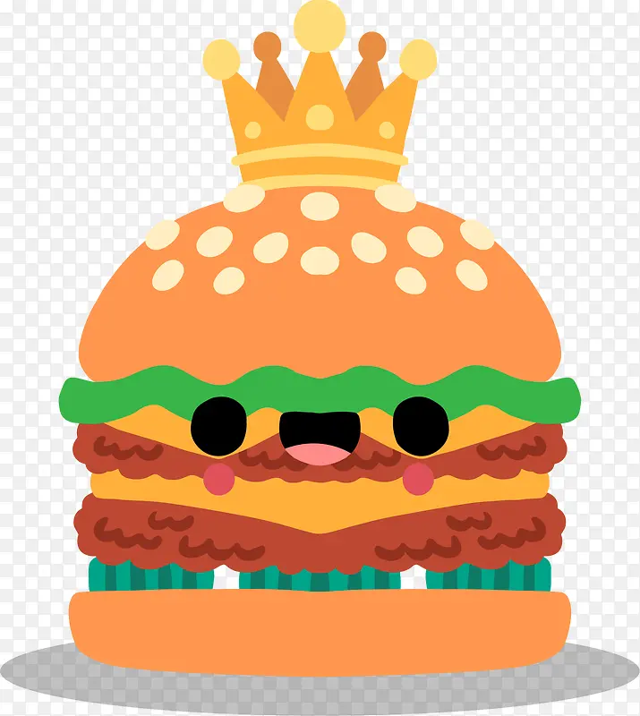 皇冠笑脸汉堡