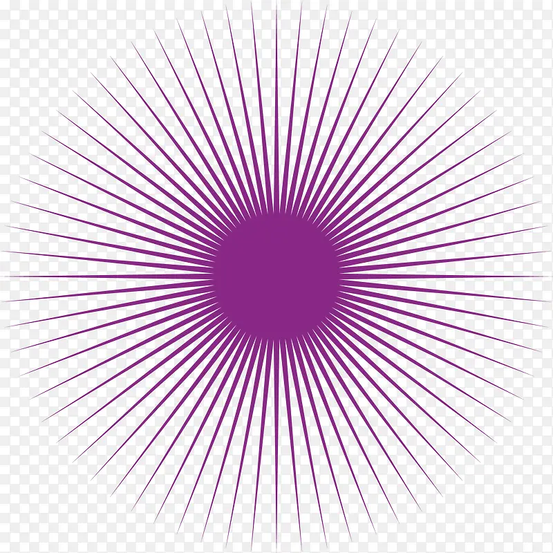 紫色线条矢量圆圈