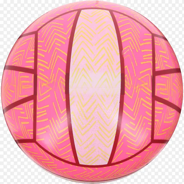 粉色沙滩排球