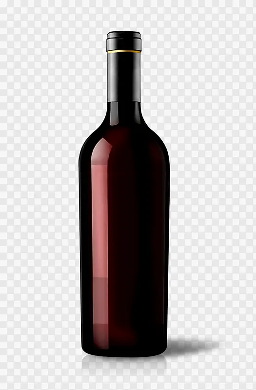 红酒瓶产品图模板