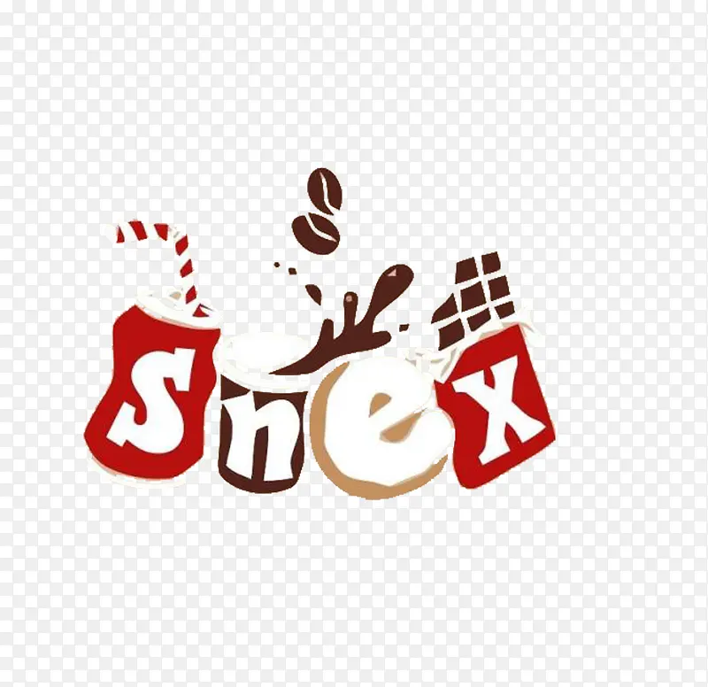 巧克力标志图案