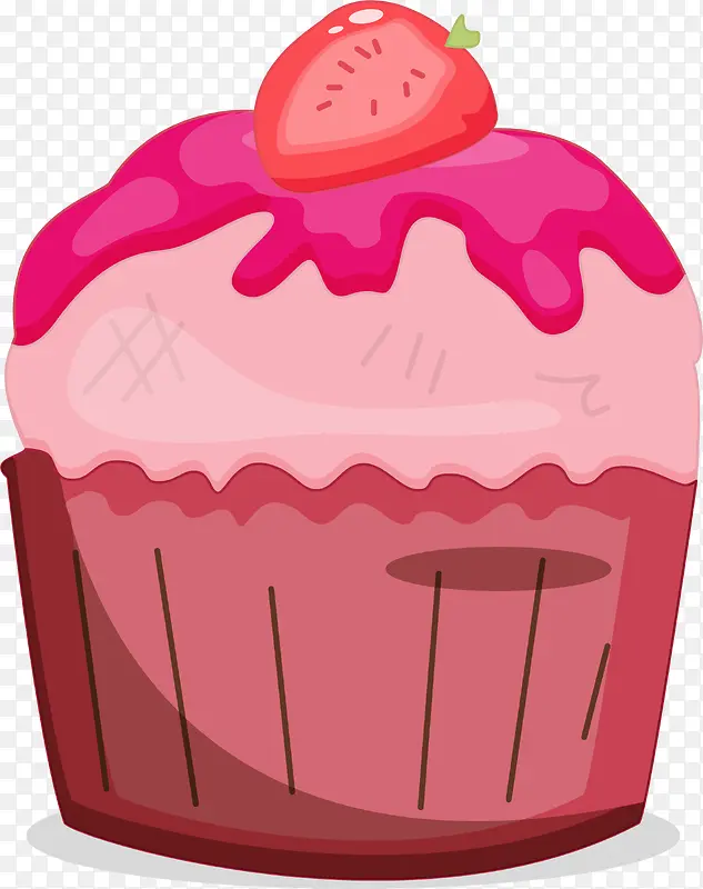 小清新粉色蛋糕
