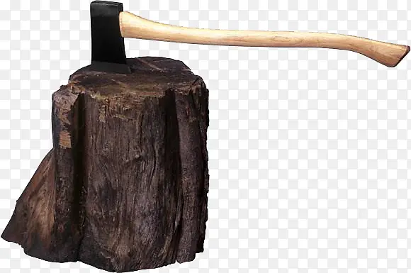 斧子和木头