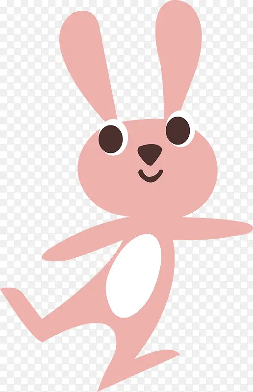 粉色可爱兔子