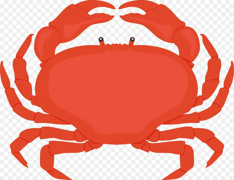 世界海洋日红色面包蟹