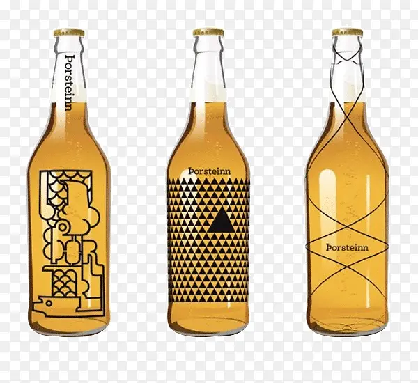 创意啤酒酒瓶设计