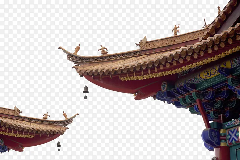 两座屋檐