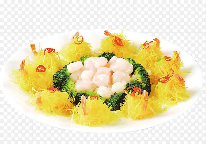 凤尾虾球