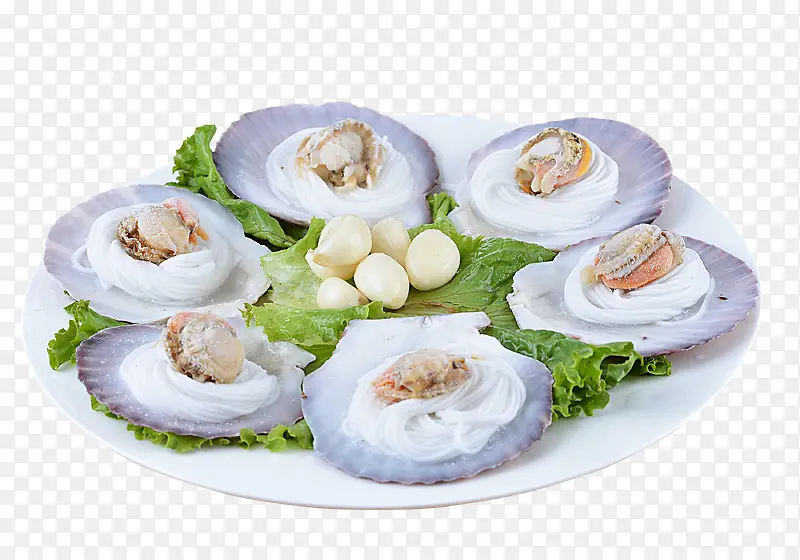 极品蒜蓉扇贝粉丝PNG
