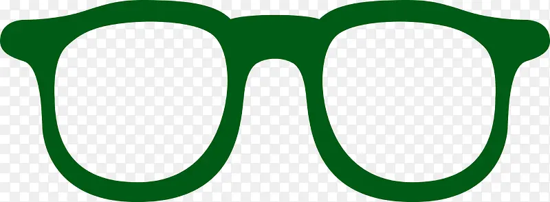 绿色眼镜框