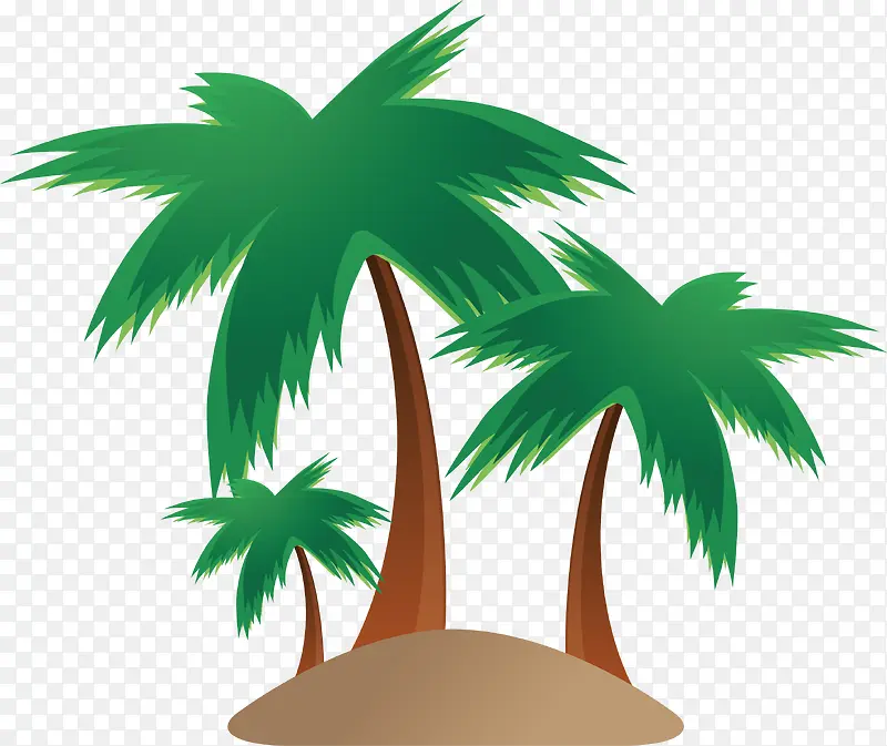 椰子树png矢量元素