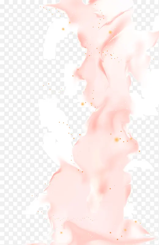 粉色墨迹
