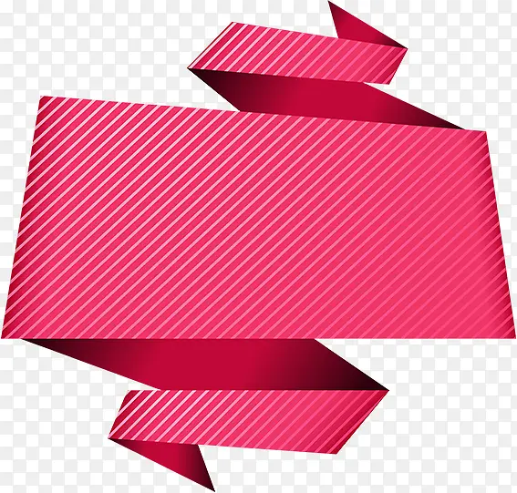 粉色斜纹设计横标电商装饰