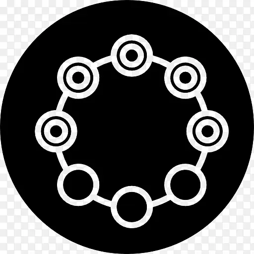 圆圆轮廓界面圆形符号图标