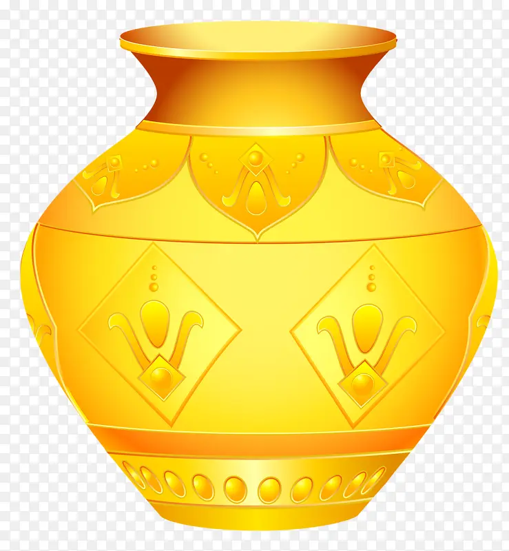 镀金花瓶