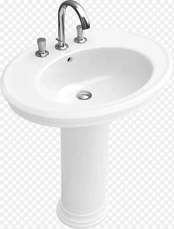 白色洗手池PNG