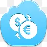 conversion of currency icon