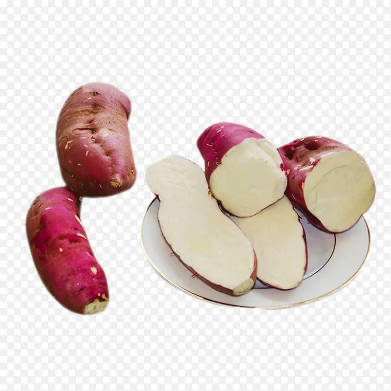 新鲜白瓤红薯