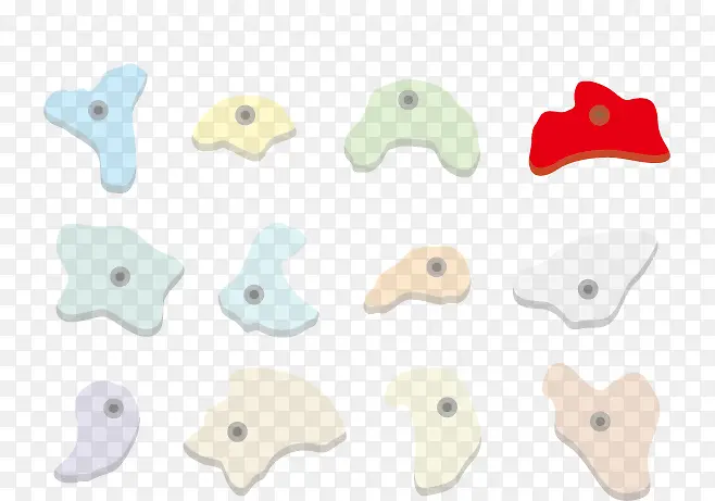 矢量图单细胞生物