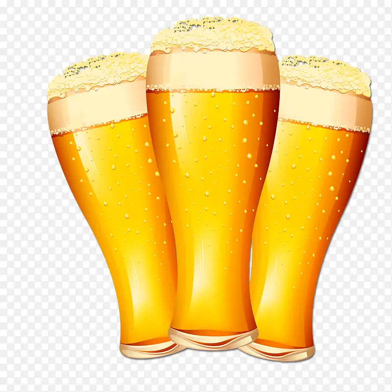 啤酒和啤酒杯