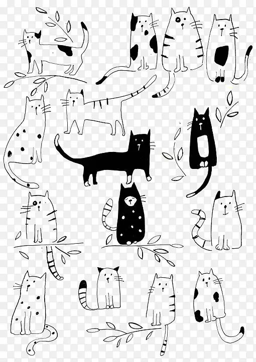 猫咪底纹