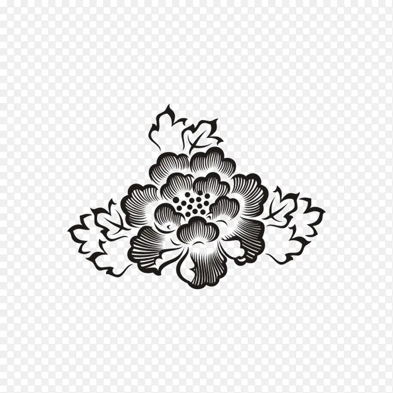 手绘花朵