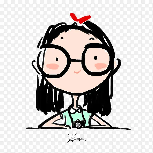 搞怪女孩
