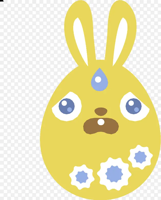 害怕Easter-Egg-Bunny-icons