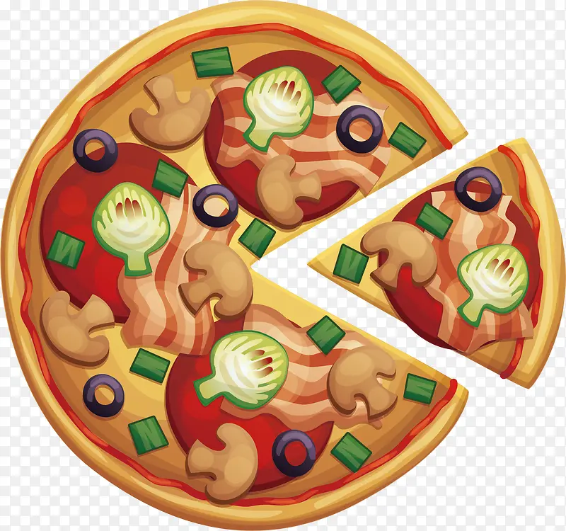 蔬菜至尊豪华披萨