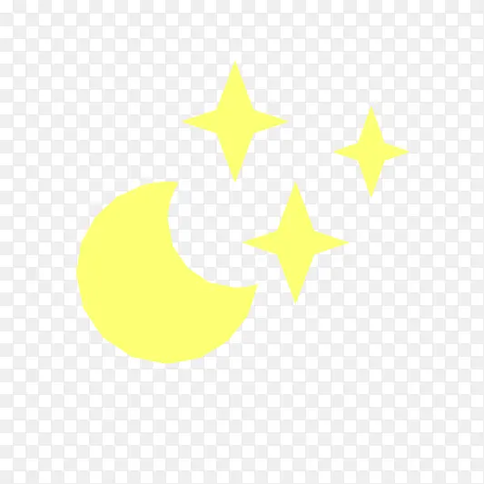 月亮星星Weather-Specific-Icons