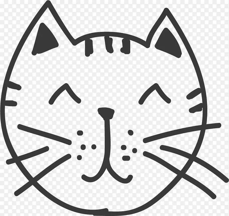 微笑的猫咪