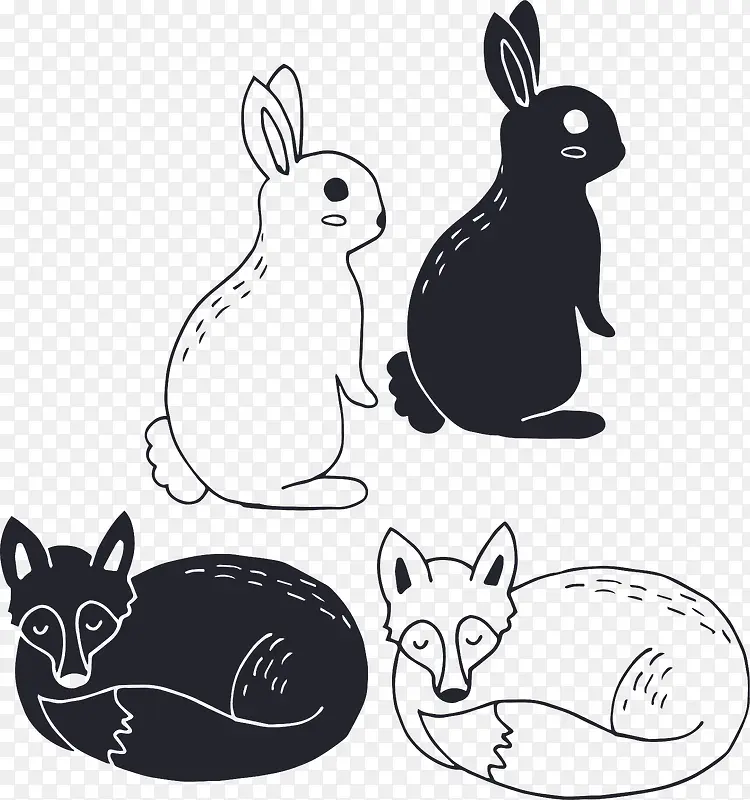 兔子和狐狸