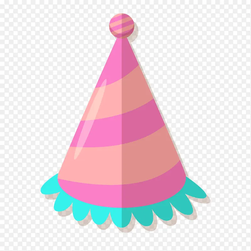彩色生日派对矢量