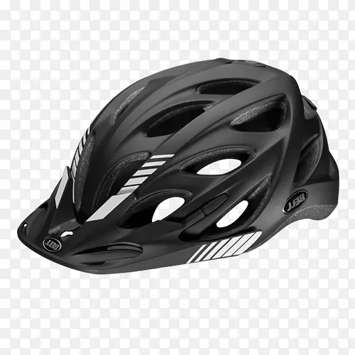 黑色光感装饰自行车头盔装饰图