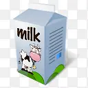 盒装牛奶图标