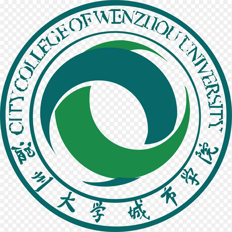 温州大学城市学院logo