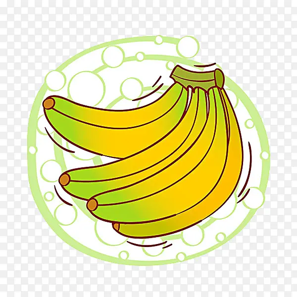 香蕉插画