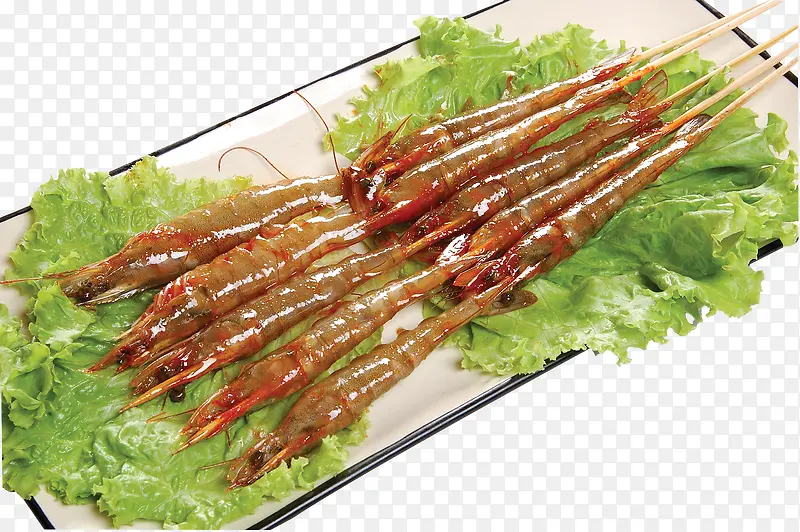 青虾串