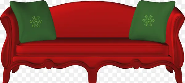 古典红色沙发座椅