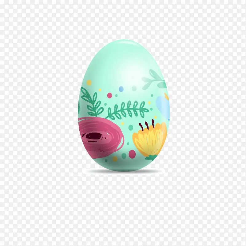 鸡蛋画画