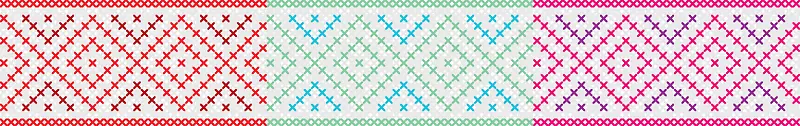 北欧风格编织图案