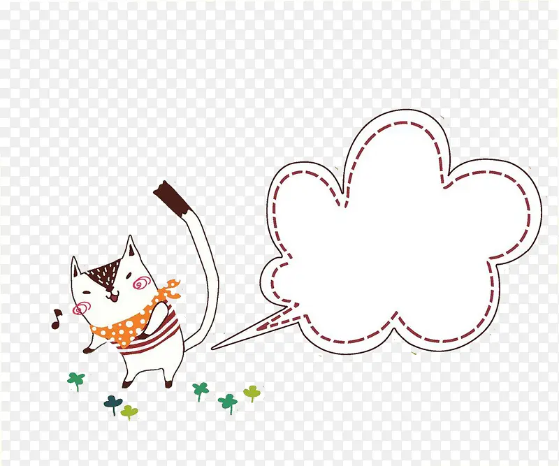 放屁的可爱小猫