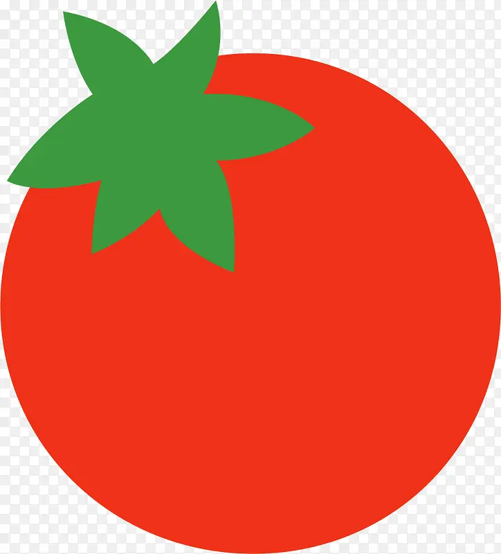 简笔画番茄