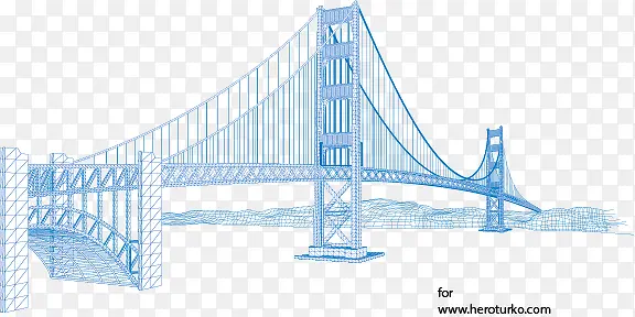 两款世界著名建筑的线描矢量素材